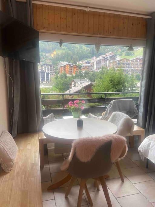 Sunny Swiss Mountain Studio In Centre By Jolidi Nendaz Exterior foto